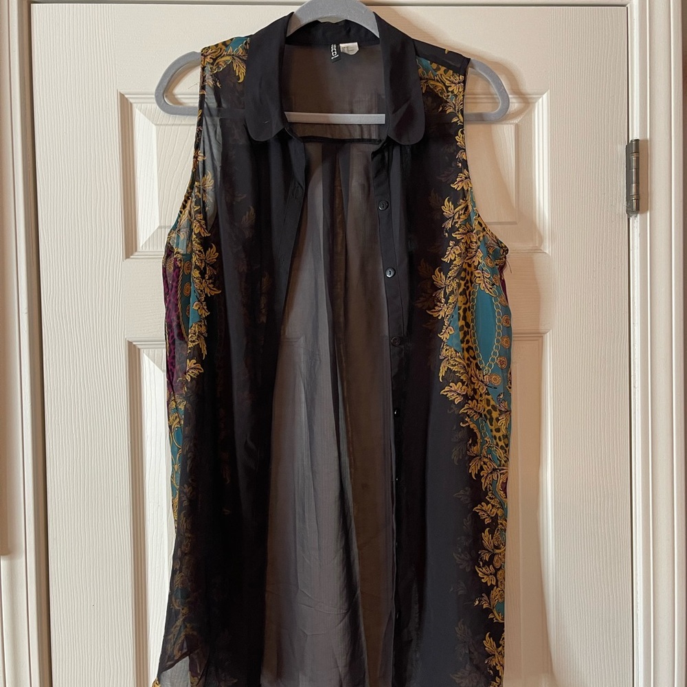 H&M Long Boho Festival Vest